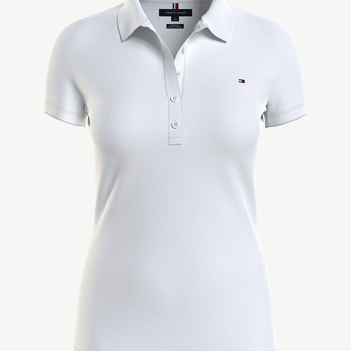 TOMMY HILFIGER - POLO W HERITAGE SHORT SLEEVE SLIM TH