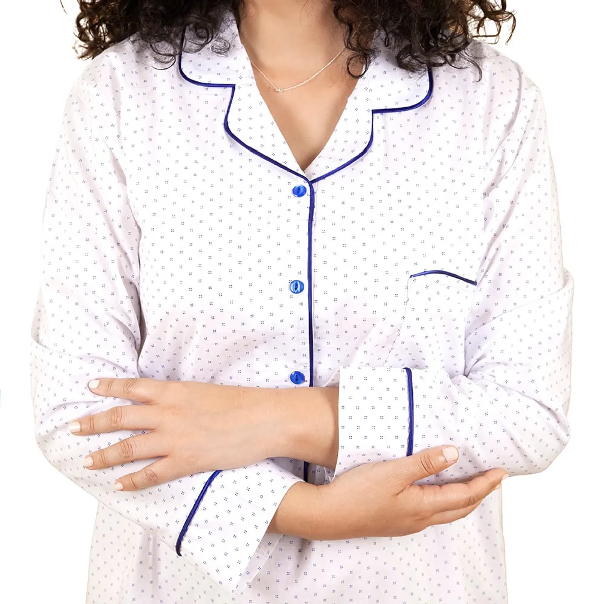 MORFEOHOME - Camisón de Mujer Algodón Pima