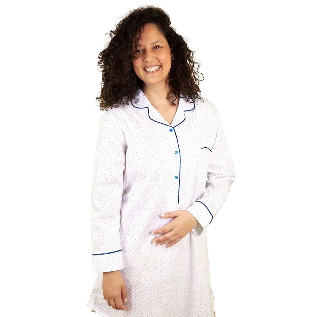 MORFEOHOME - Camisón de Mujer Algodón Pima