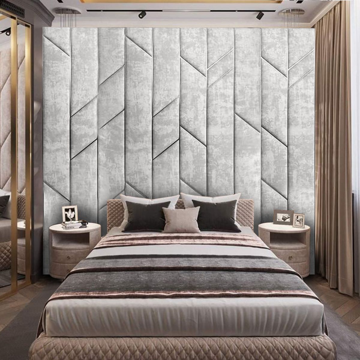 BARAKA HOME - Cabecera Farum King - Ivory