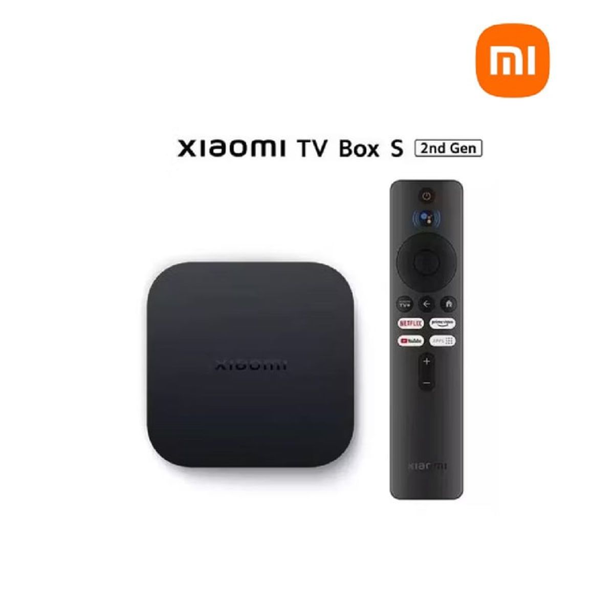 XIAOMI - Black XIAOMI TV BOX S 2ND GEN MDZ-28-AA