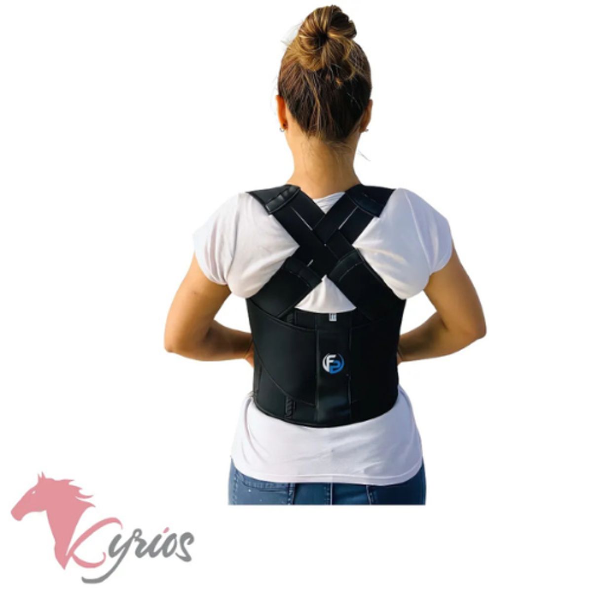 NO LOGO - Corrector De Postura Modelo King A1 Talla M