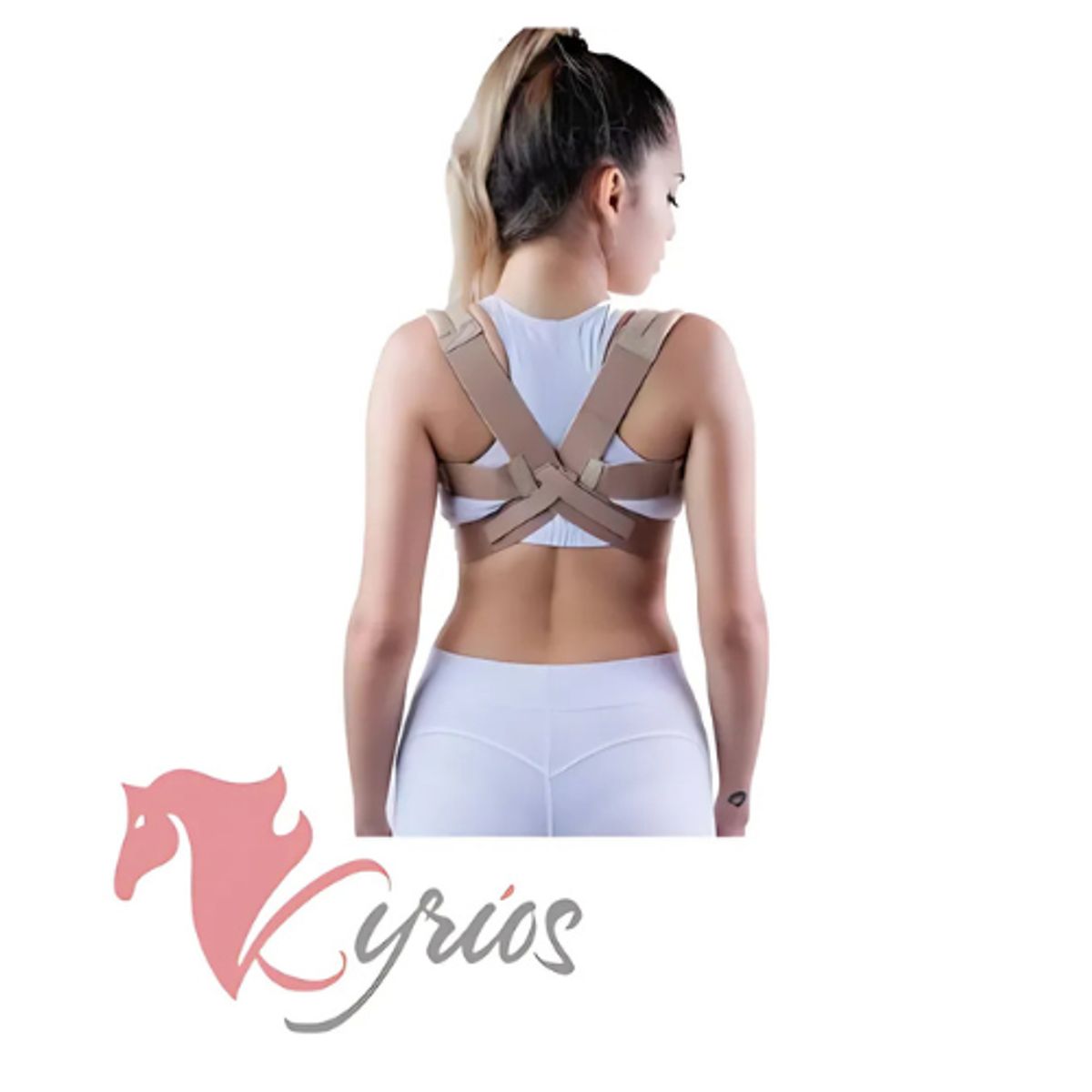 NO LOGO - Corrector De Postura Modelo 8 Talla L