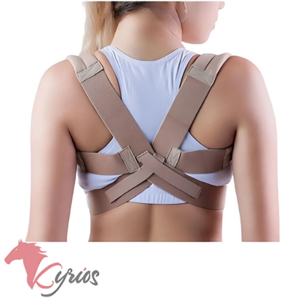 NO LOGO - Corrector De Postura Modelo 8 Talla XL