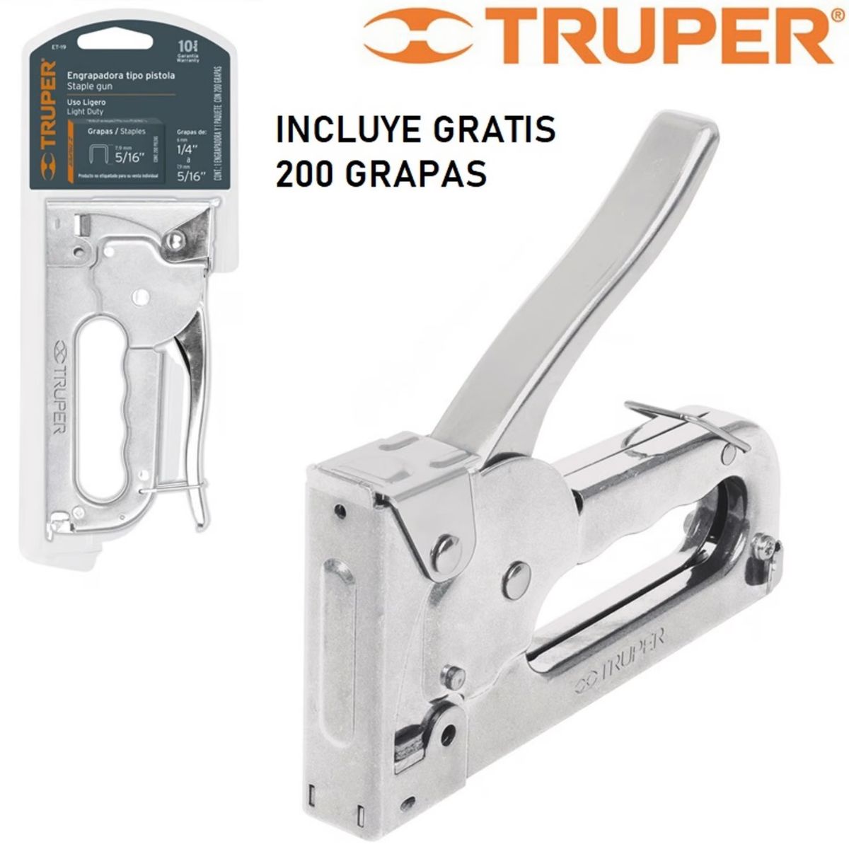 TRUPER - ENGRAPADORA TIPO PISTOLA PARA 14 y 516 TRUPER