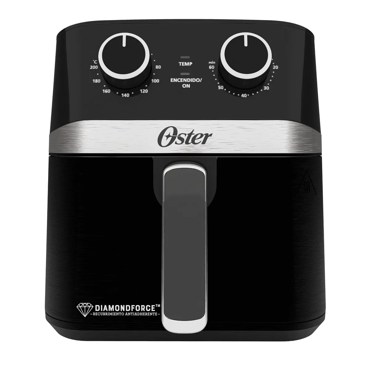 OSTER - Freidora De Aire Oster CKSTAF401MDF 4L Manual Con Revestimiento Antiadherente