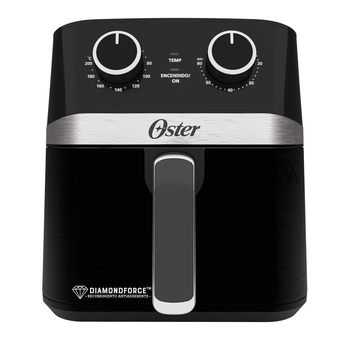 OSTER - Freidora De Aire Oster CKSTAF401MDF 4L Manual Con Revestimiento Antiadherente