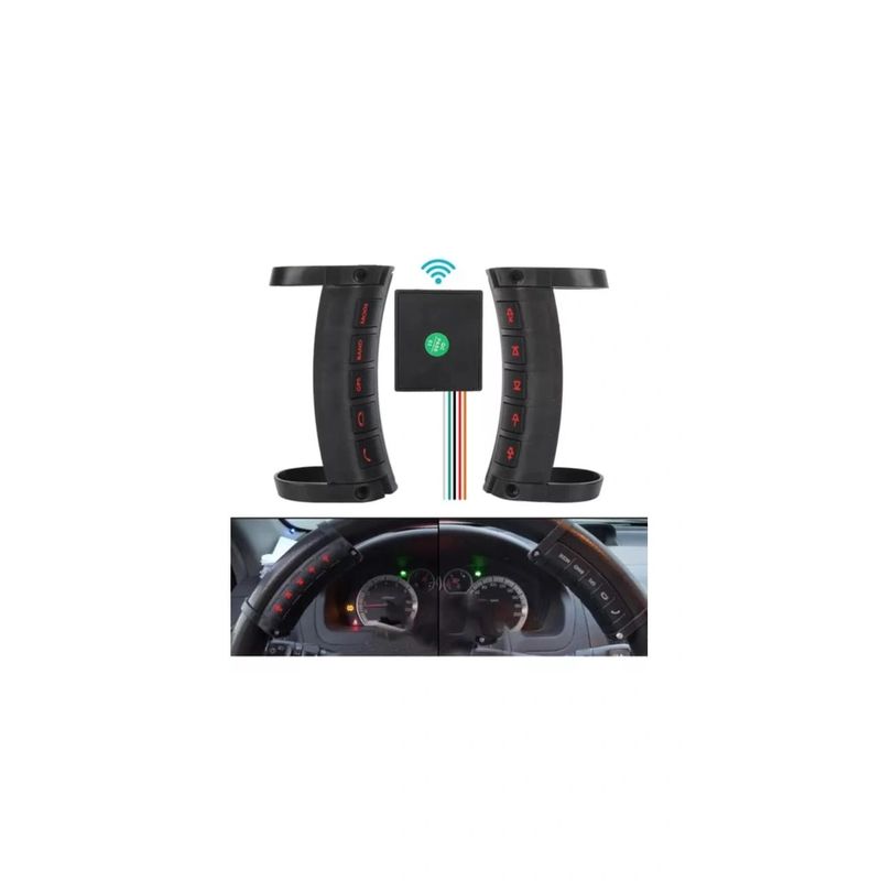 GENERICO - Mandos De Timon Universal Para Auto Radios Mp5 Y Android 2pc