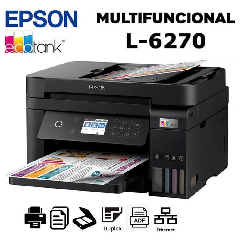 EPSON - IMPRESORA MULTIFUNCIONAL EPSON ECOTANK L6270