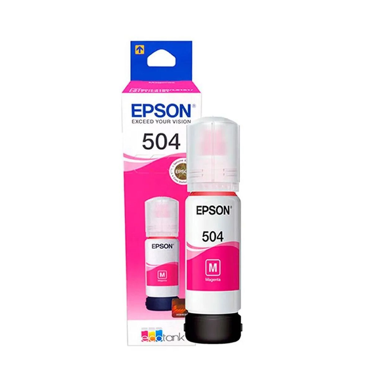 EPSON - Botella de tinta Epson 504 Magenta (T504320) L4150/L4160/L4260/L6270
