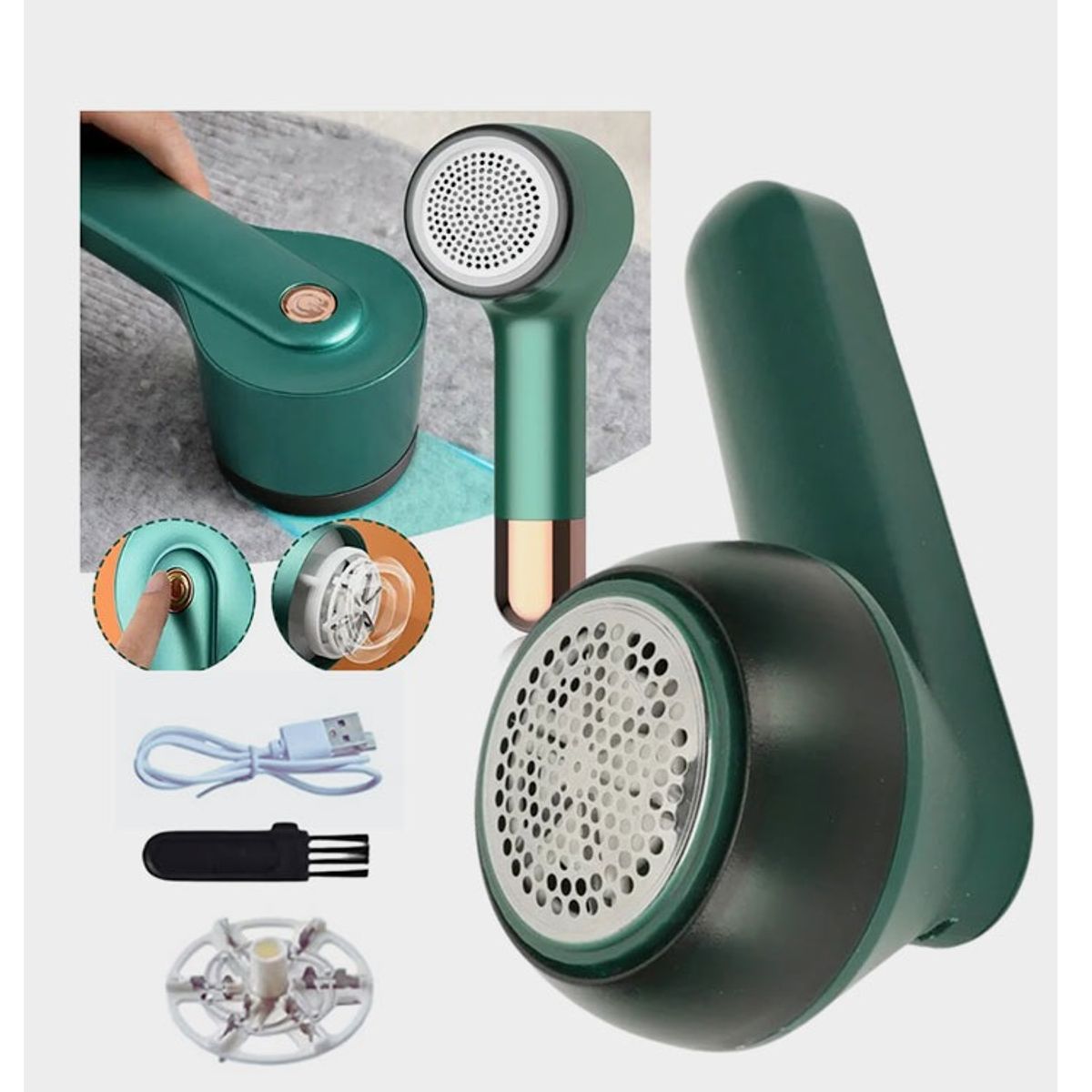 GENERICO - QUITA PELUSAS ELETRICO - RECARGABLE