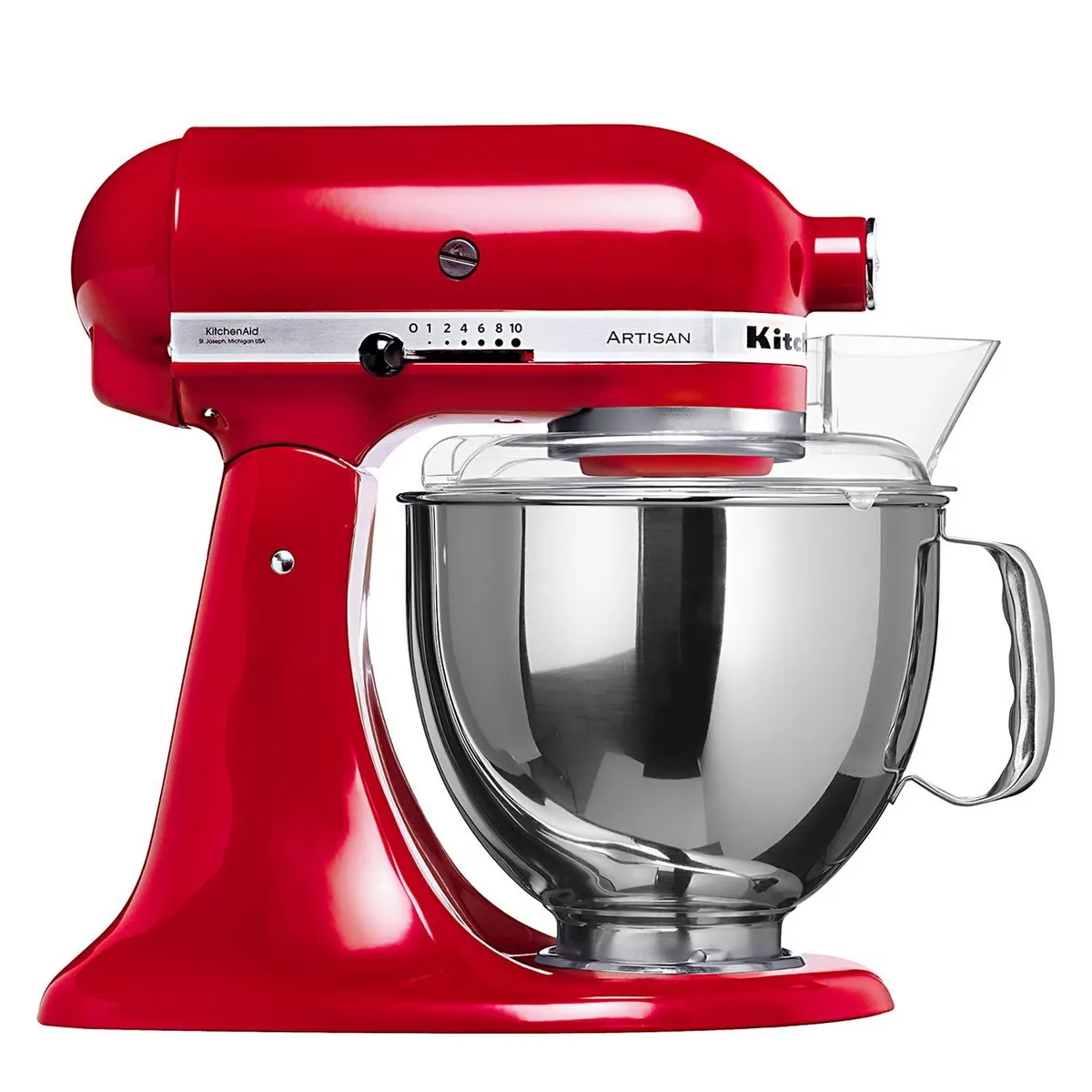 KITCHENAID - Batidora Artisan Roja 48L KITCHENAID 5KSM150PSEER