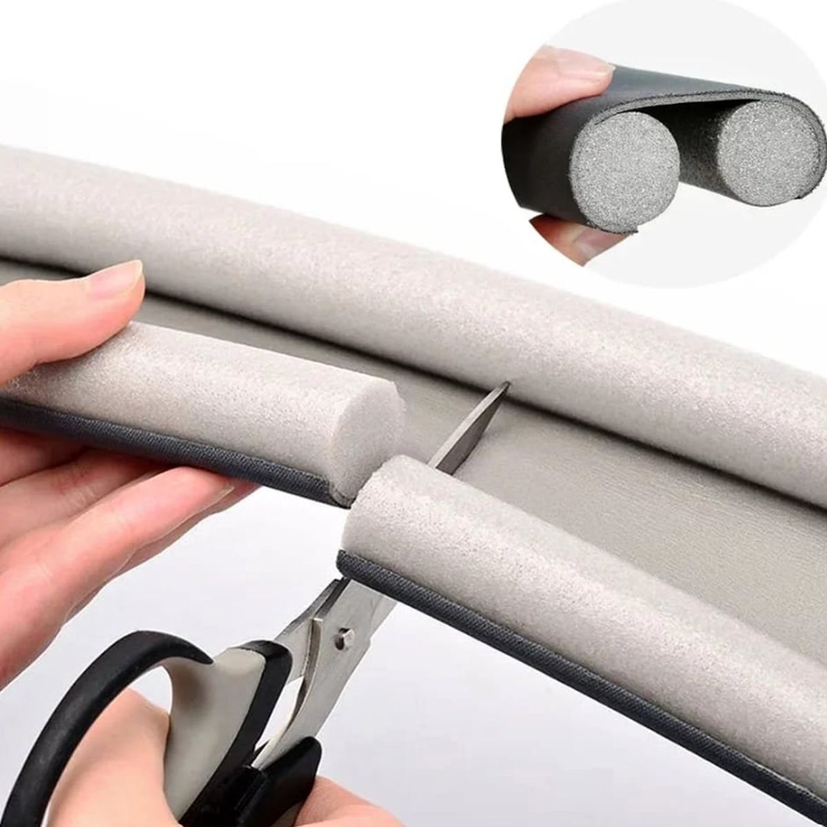 GENERICO - Burletes para Puertas de Gomaespuma