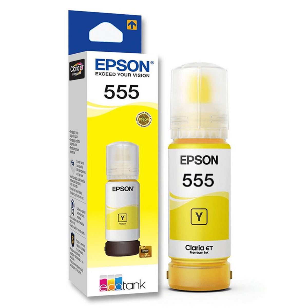 EPSON - BOTELLA DE TINTA EPSON 555 (T555420) YELLOW P/ L8160/ L8180
