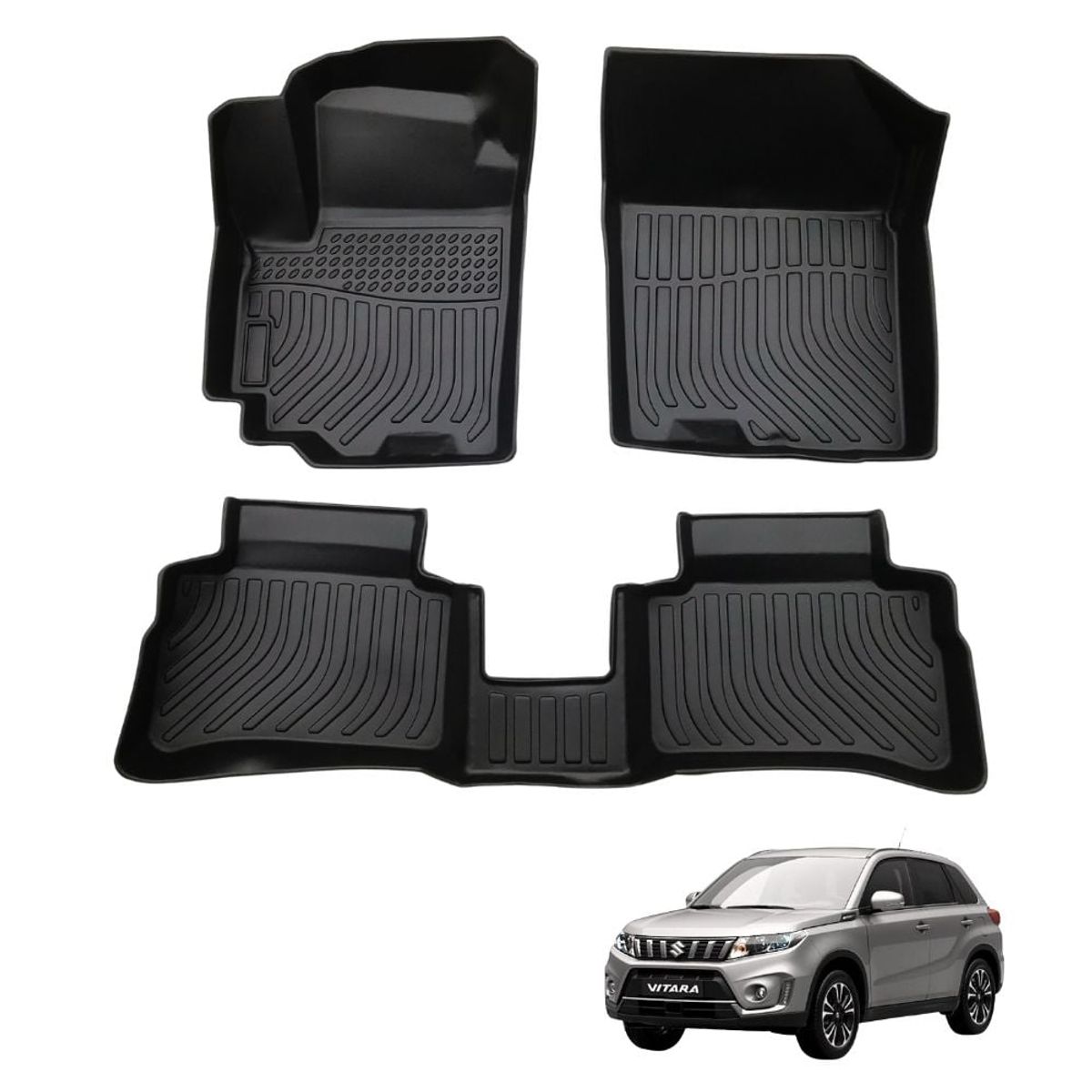 GENERICO - PROTECTOR  PISO 5D TPE SUZUKI VITARA 2015-2024