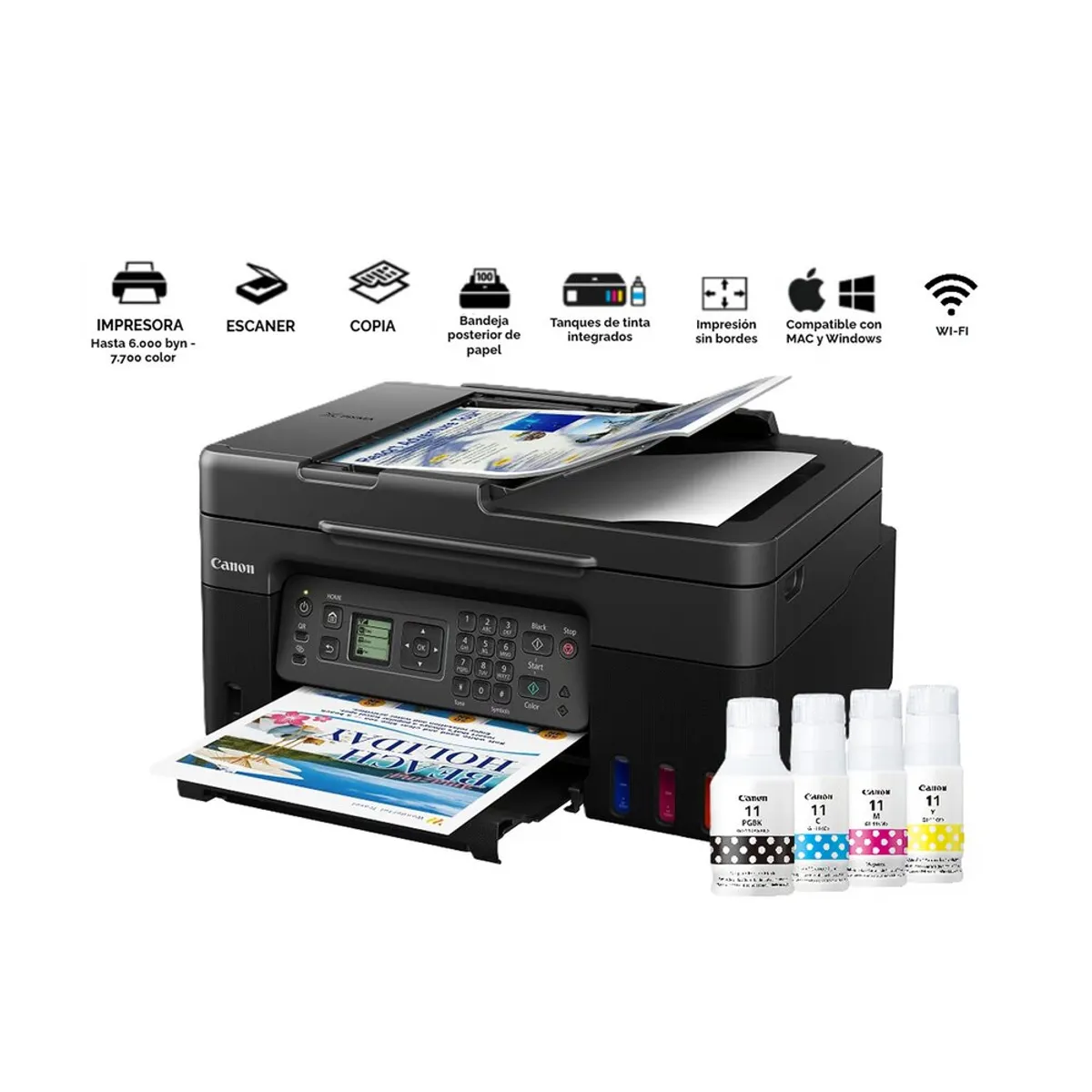 CANON - IMPRESORA CANON PIXMA G4170 MULTIFUNCIONAL