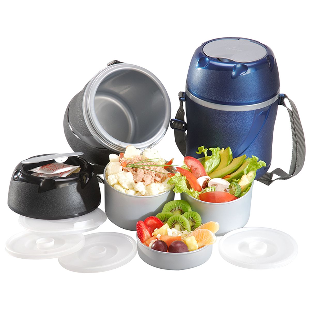 POLIMES - Lonchera para alimentos termica 1.50 lt.  Polimes