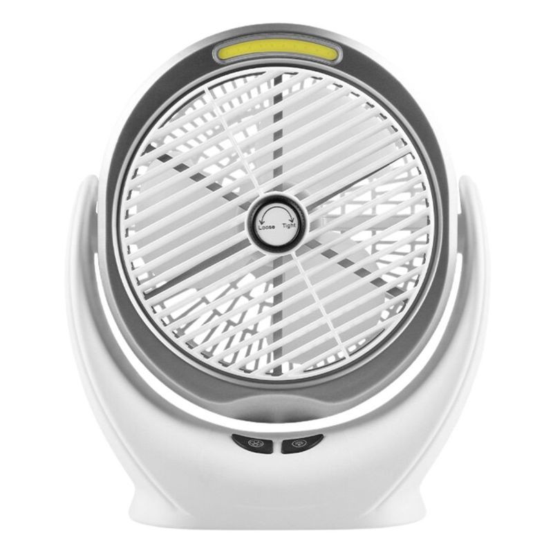 CAFINI - Ventilador con Luz Led CAFINI de Sobremesa Recargable USB CN-F9256