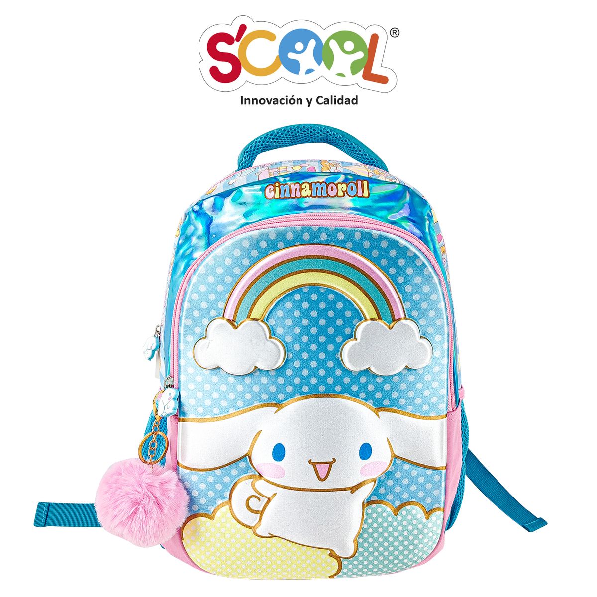 SCOOL - SET MOCHILA TOD SCOOL MAGIC OFICIO EVA 3D CINNAMOROLL