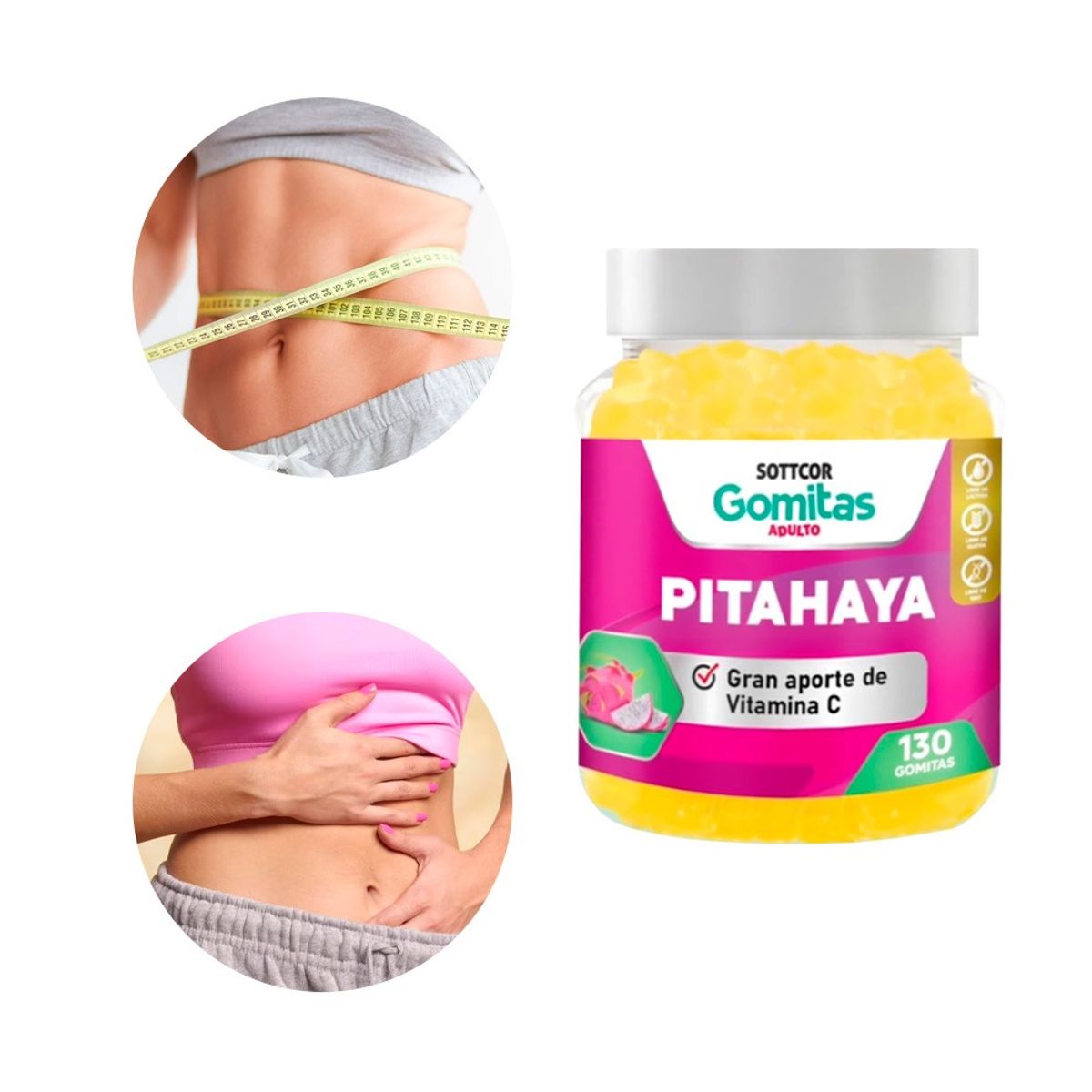 GENERICO - GOMITAS DE PITAHAYA ADULTOS - SOTTCOR