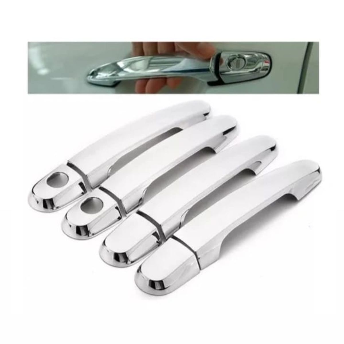 GENERICO - Manijas Cromadas Premium Para Toyota Yaris 2007-2013