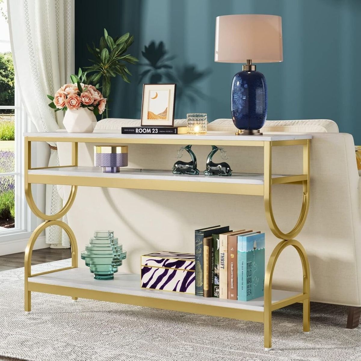 GENERICO - Consola Recibidor Gatsby Blanco Coricha Home