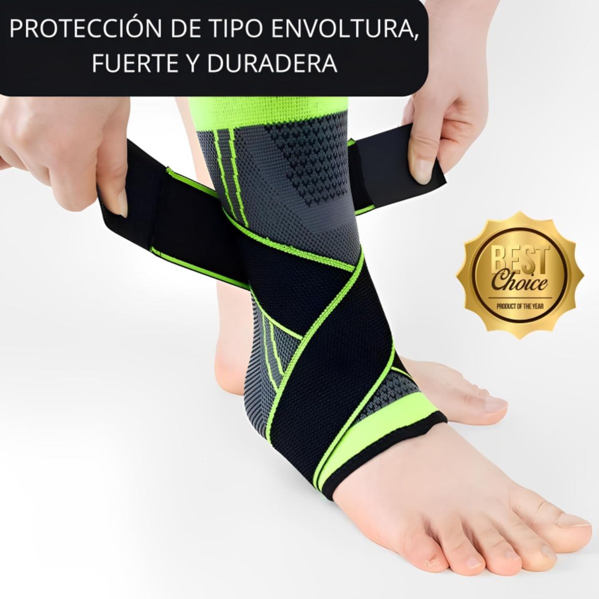 GENERICO - Tobillera deportiva de compresión cerrada