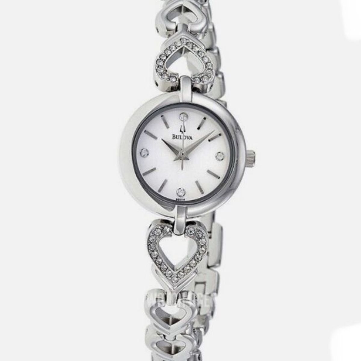 BULOVA - RELOJ BULOVA CRYSTAL SET CON COLLAR INCLUIDO