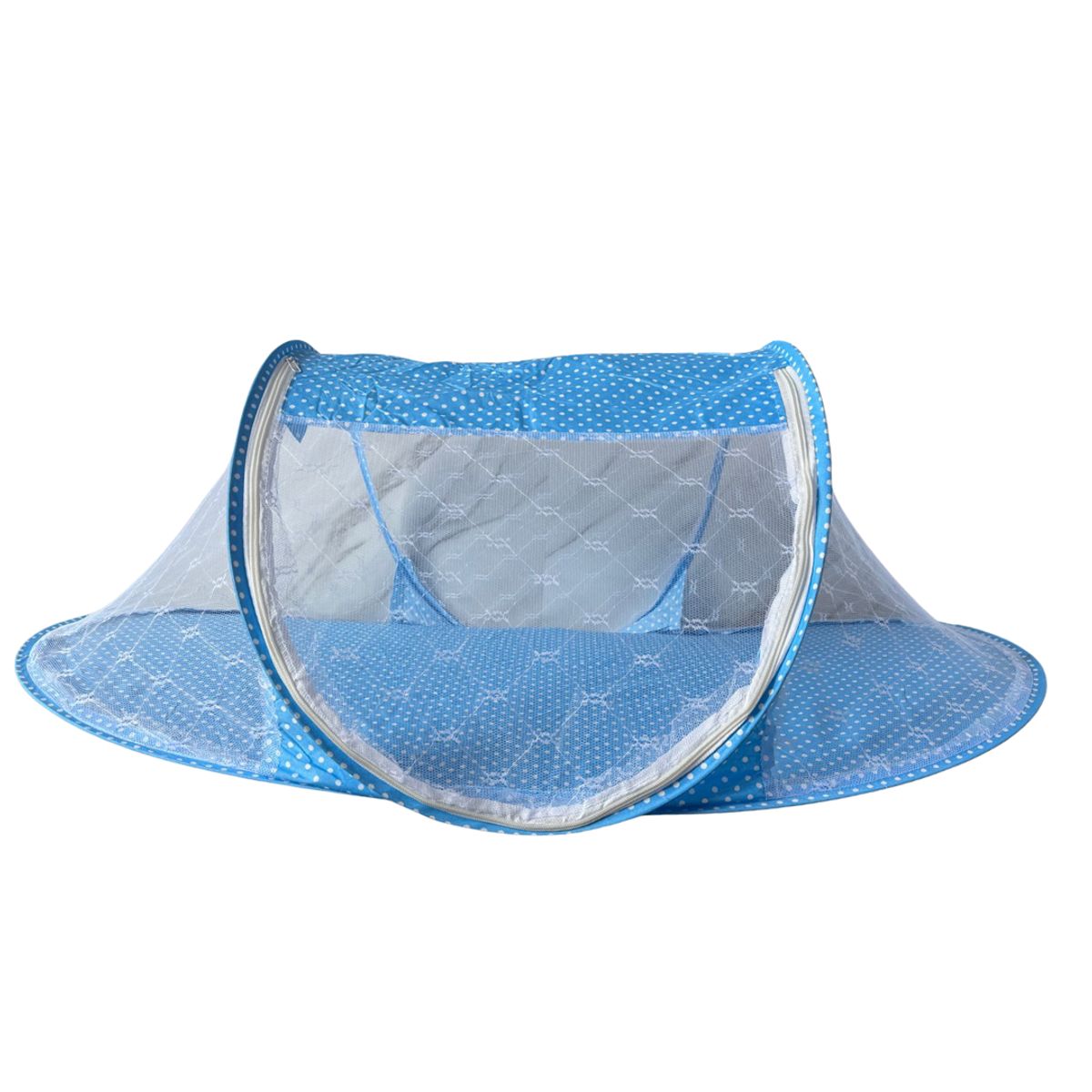 GENERICO - Mosquitero Portátil Plegable Para Bebe Azul