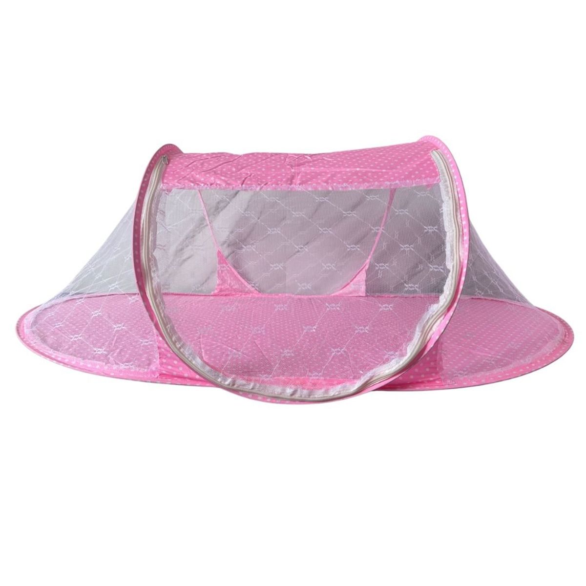 GENERICO - Mosquitero Portátil Plegable Para Bebe Rosado