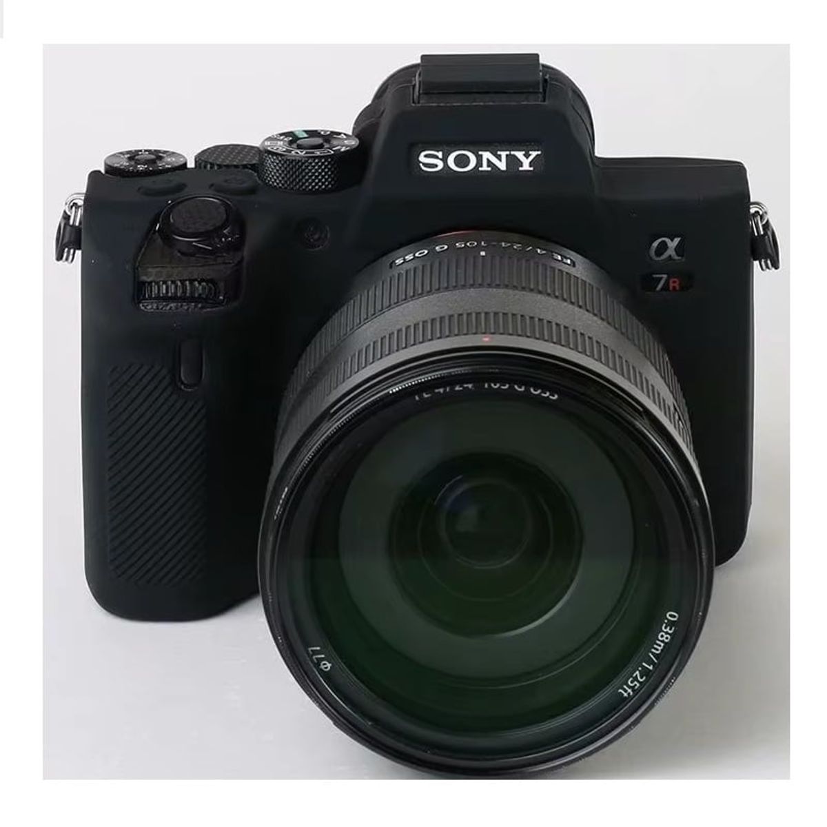 GENERICO - Funda Case de Silicona para Sony A7R4 Negro