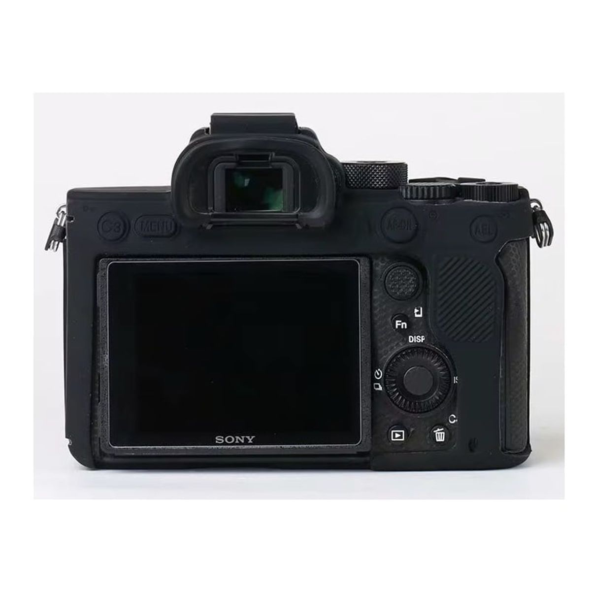 GENERICO - Funda Case de Silicona para Sony A7R4 Negro