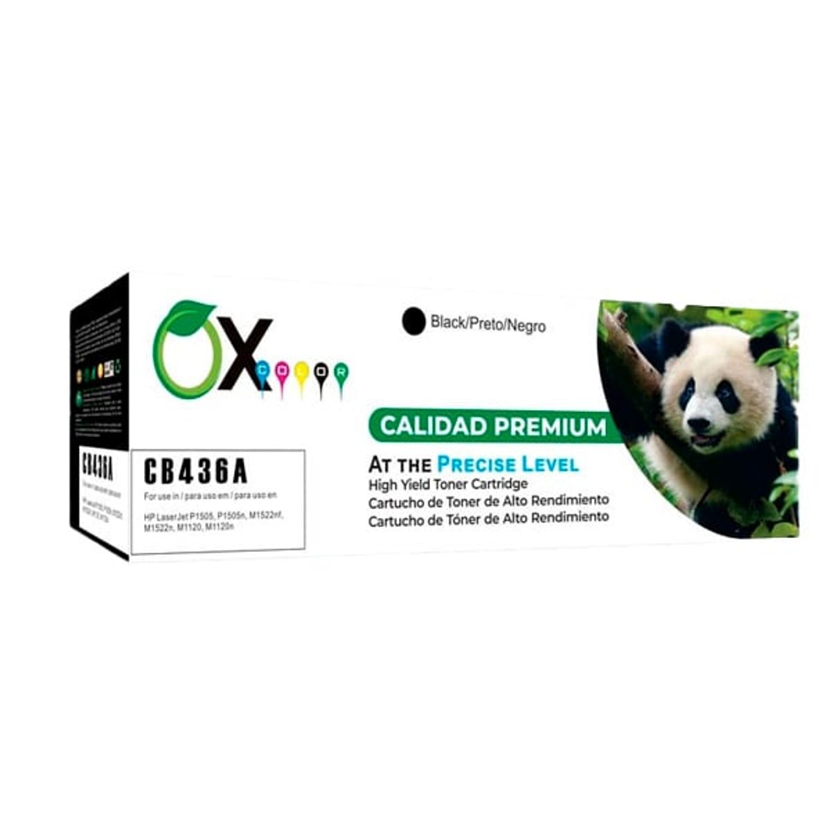 GENERICO - Toner Compatible para HP 36A CB436A