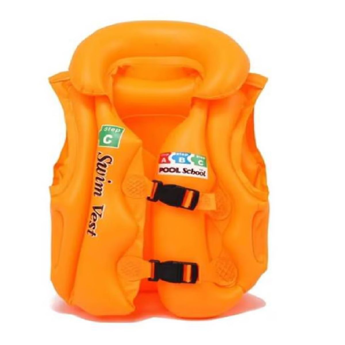 GENERICO - Flotador Chaleco Infantil Step C Anaranjado