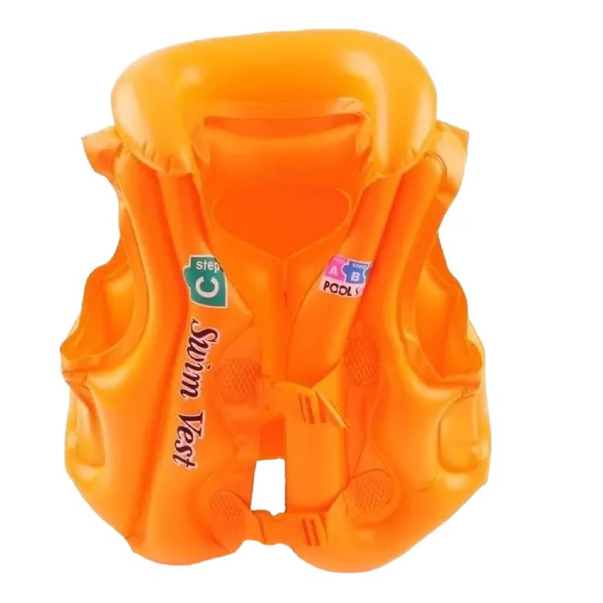 GENERICO - Flotador Chaleco Infantil Step C Anaranjado