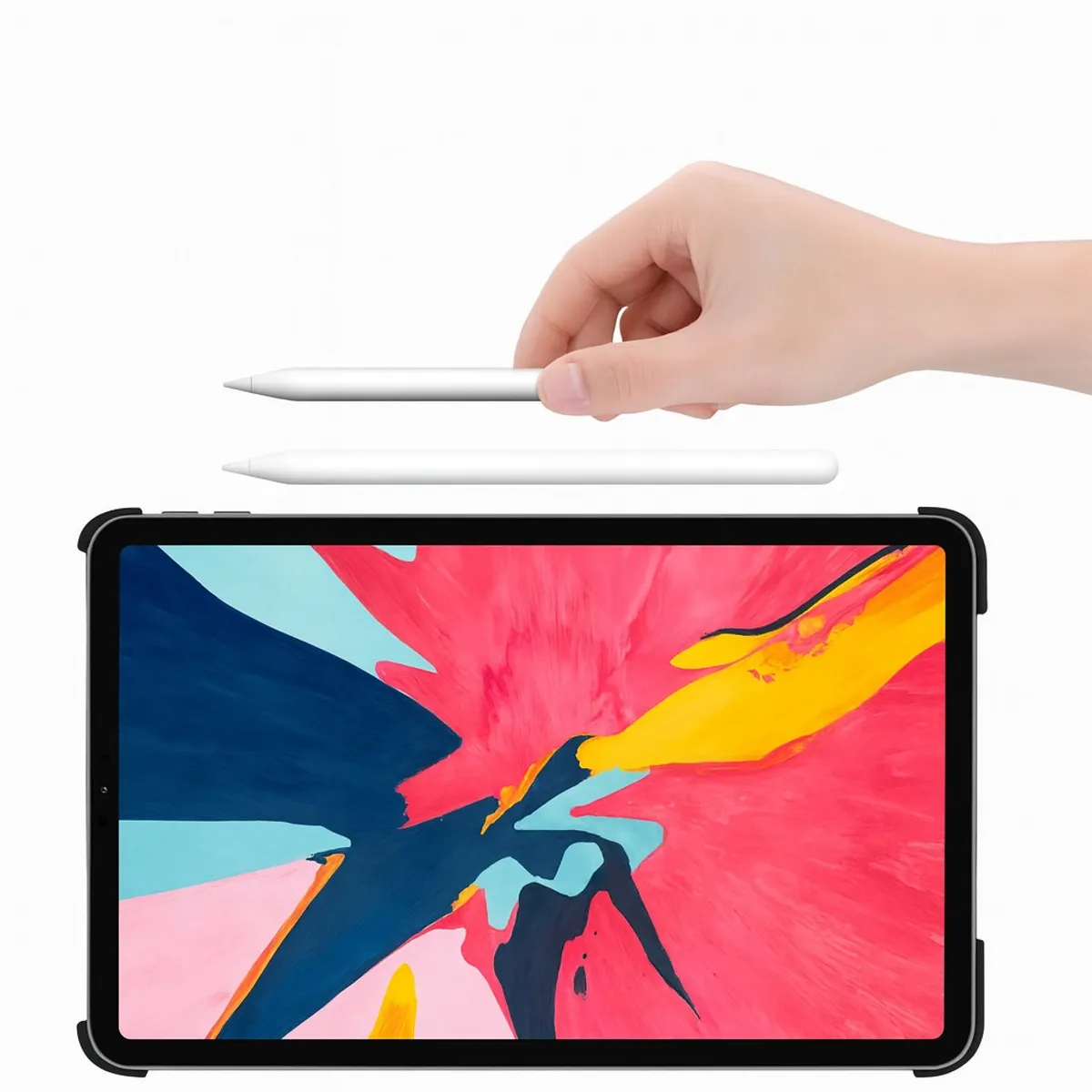 GENERICO - Teclado con Mouse Bluetooth Inalambrico para Tablet + Lapiz Universal