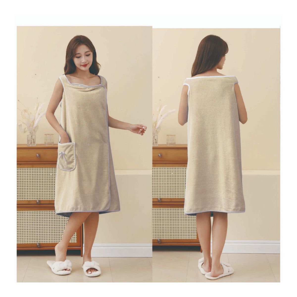 GENERICO - BATA SALIDA DE BAÑO GOLDSUN