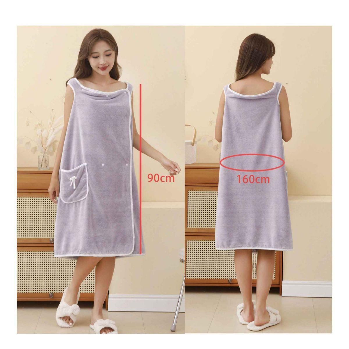 GENERICO - BATA SALIDA DE BAÑO GOLDSUN