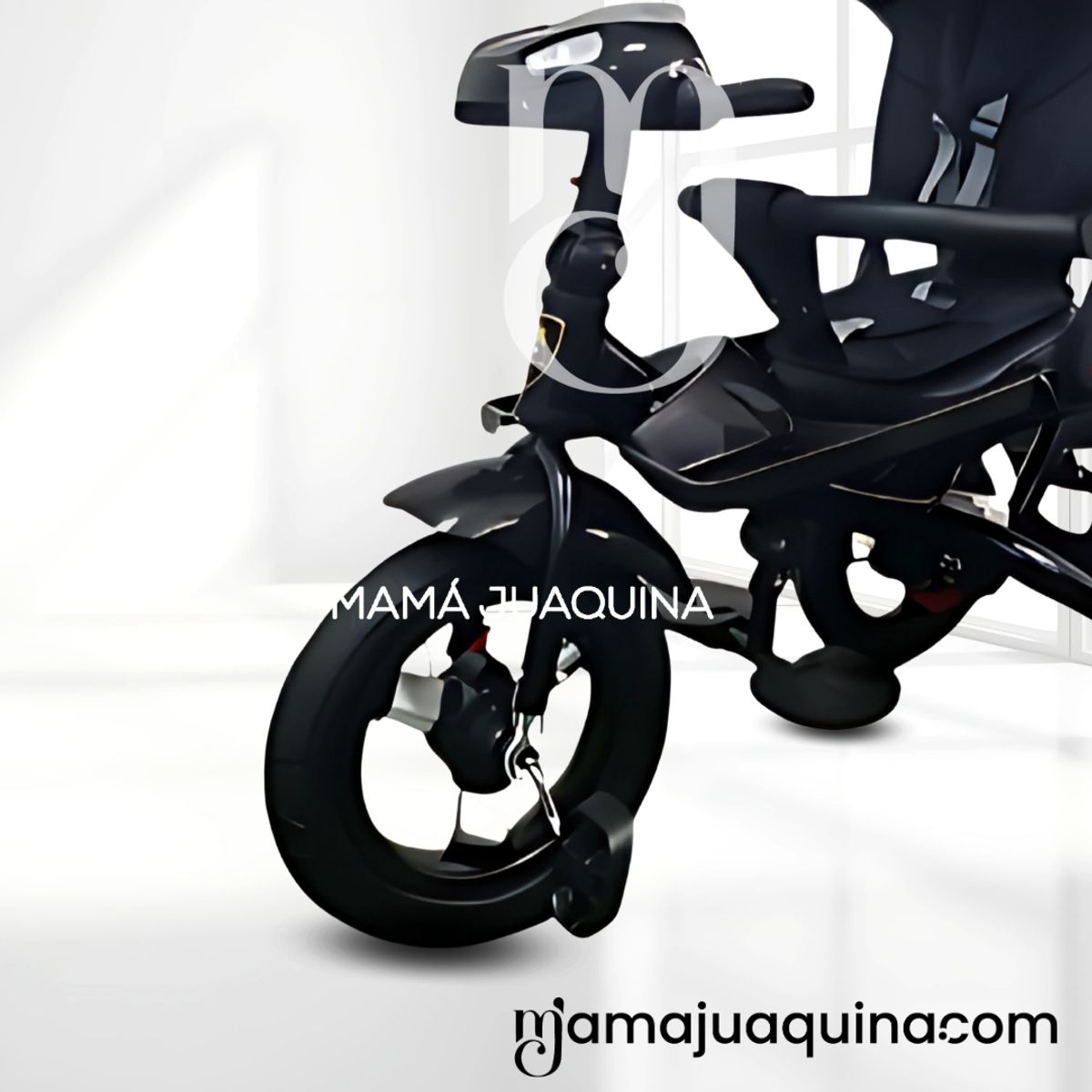 BABY KITS - Triciclo Guiador para Niños «EFABEL» Edición Limitada Black