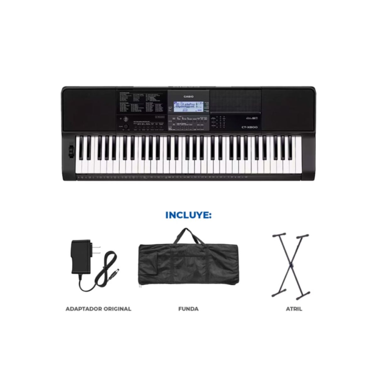 CASIO - Casio CT-X800C2 Pack de Teclado