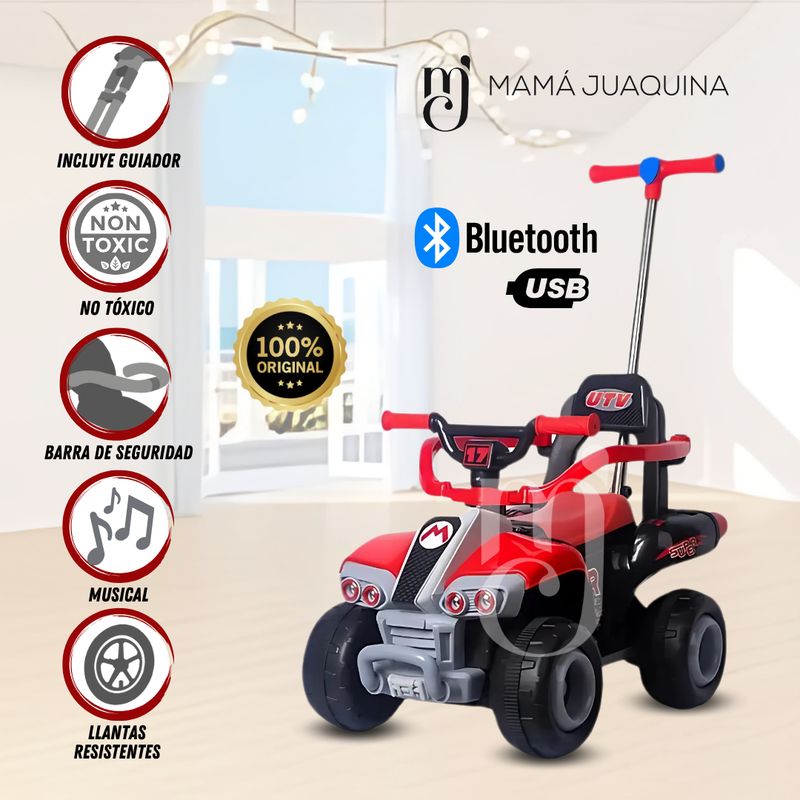 BABY - Correpasillo Guiador «SOURCANDY» Red