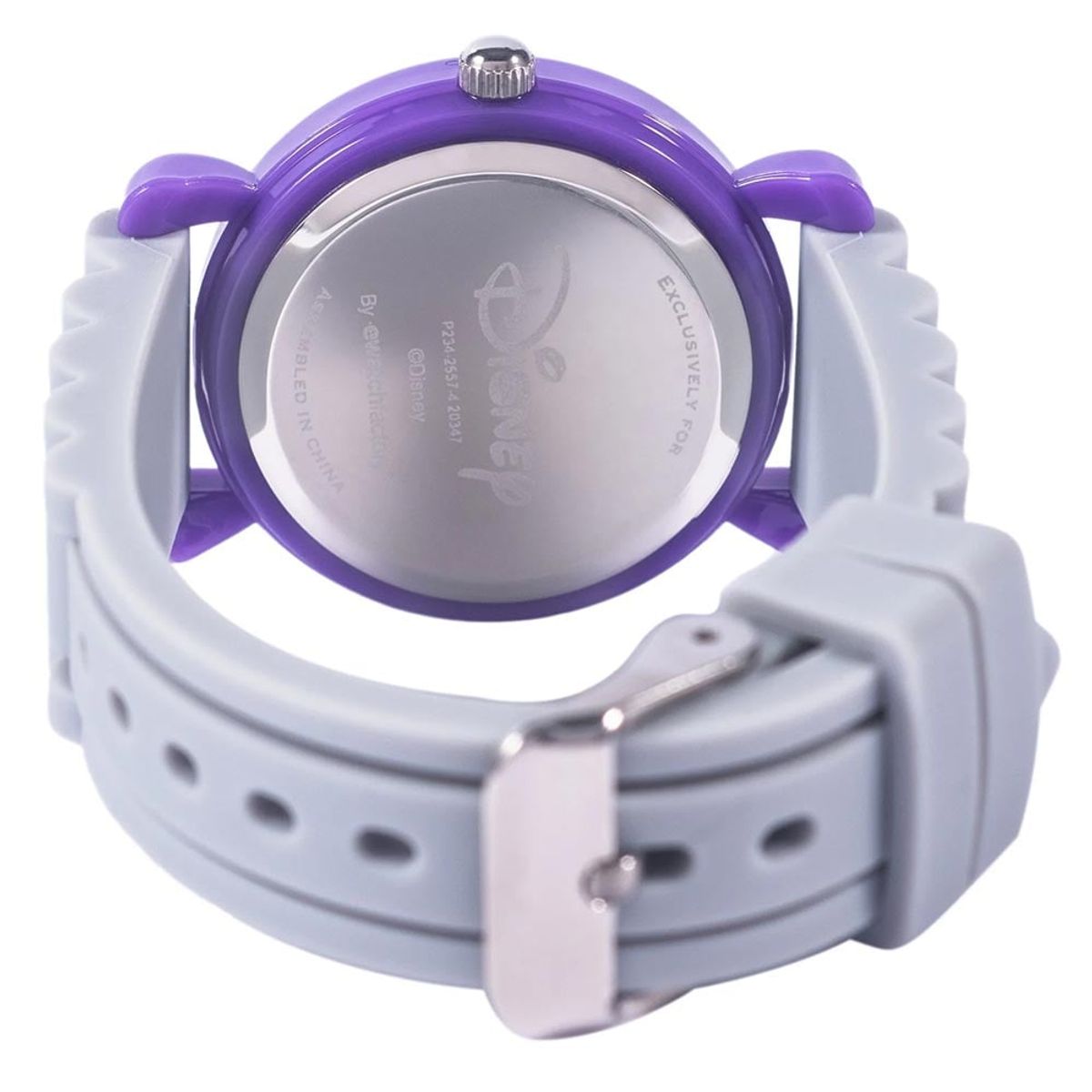 DISNEY - Reloj Infantil Disney Raya Cuarzo Analógico Silicona Morado WDS000916