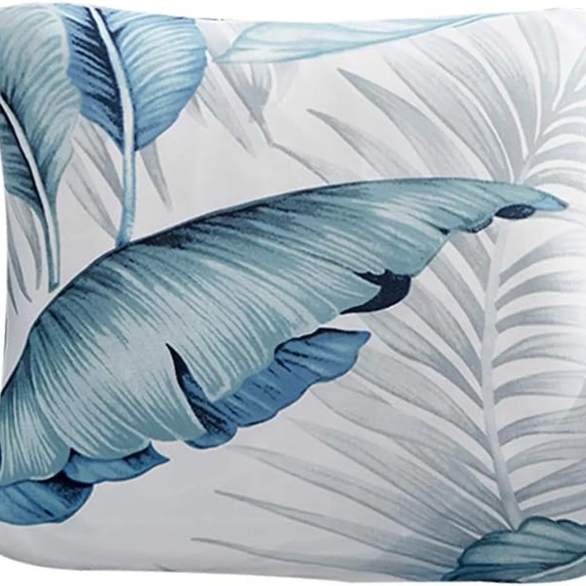 GENERICO - Fundas de Cojines x6 und Diseño turquesa Plumas