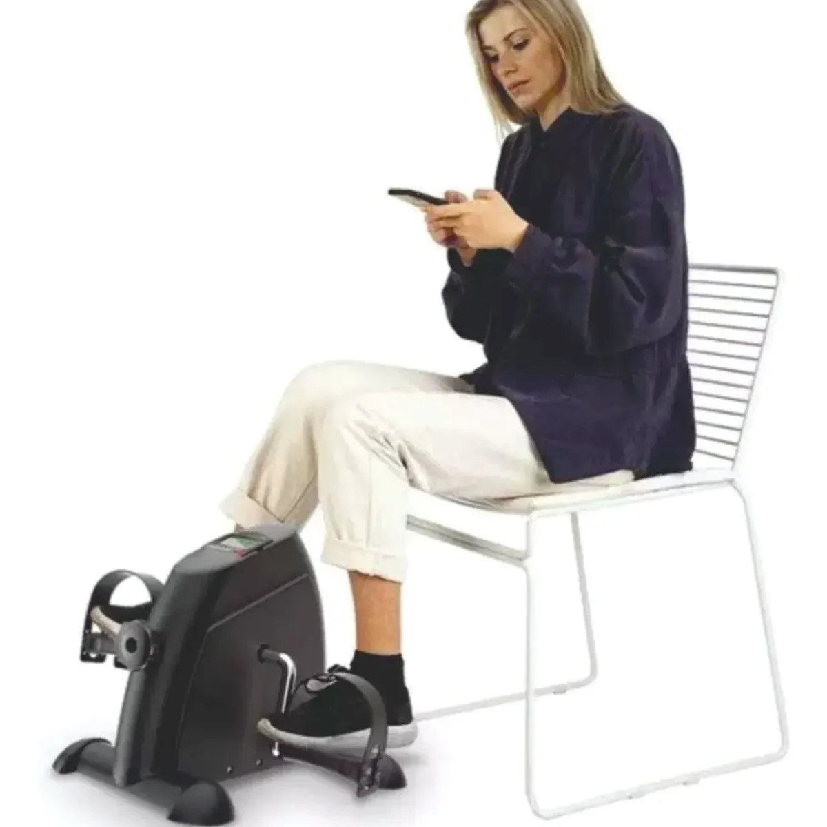 GENERICO - Mini Bicicleta Estática Plegable Para Brazos Piernas