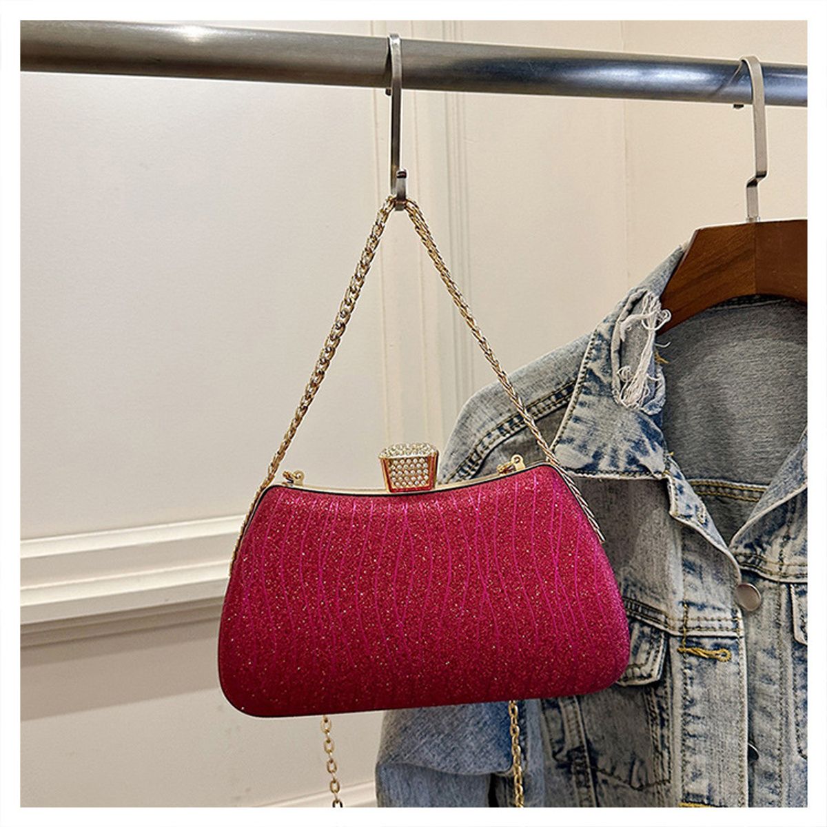 BLWOENS - Cartera Mujer - Dorado