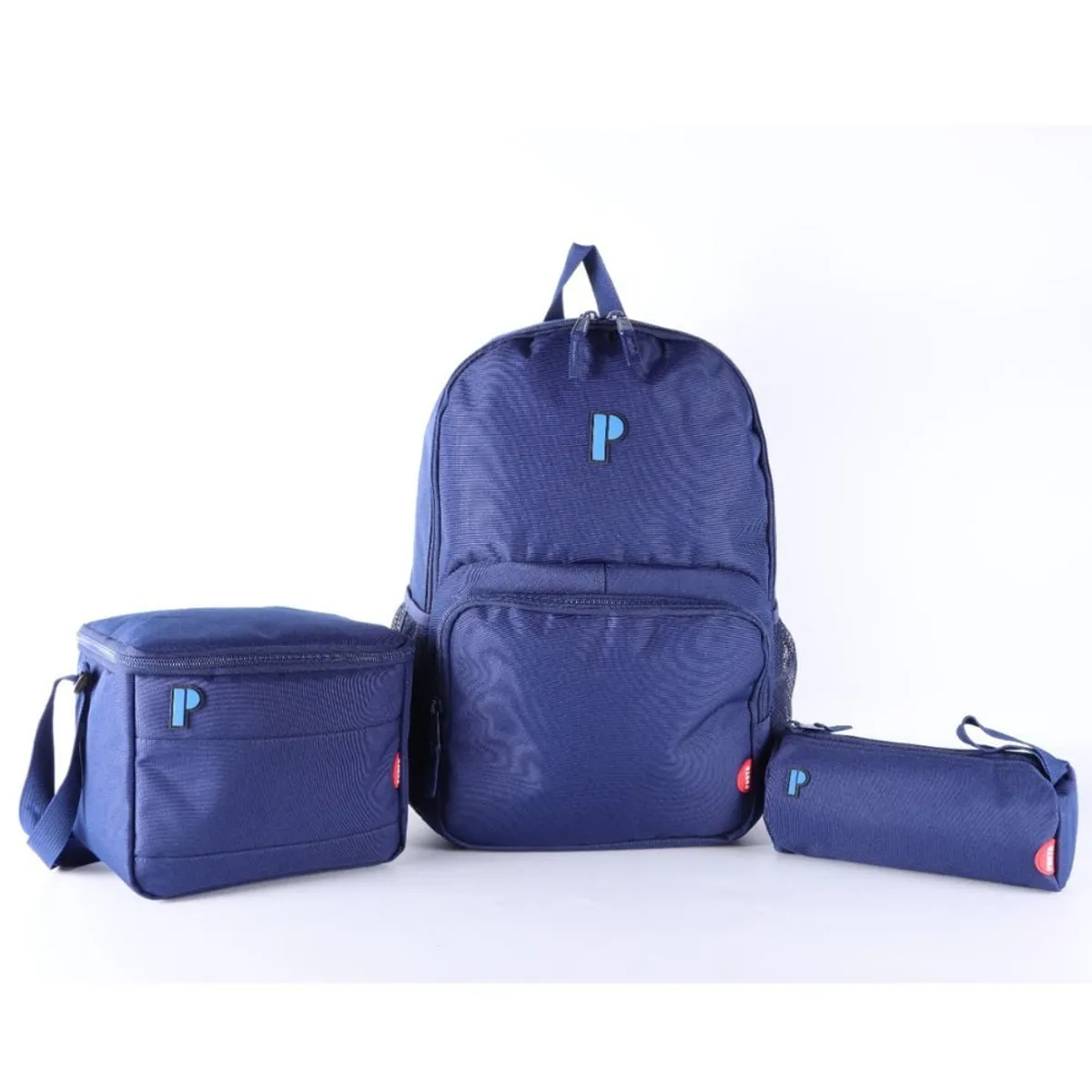 PORTA - TRIPACK MOCHILA PORTA PORTAMAR 3 PIEZAS MOCHILA LONCHERA Y CARTUCHERA