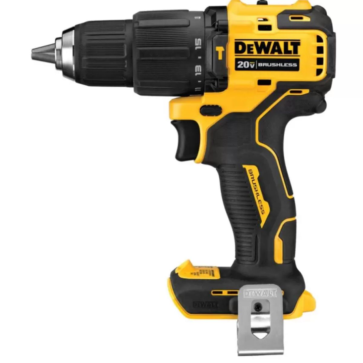 DEWALT - Taladro Percutor 1/2" 20V XR 65Nm Atomic 2 Bat 2.0 Ah Dewalt DCD709D2-B2