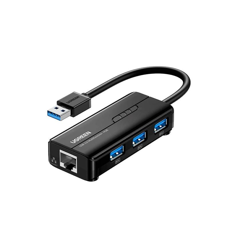 UGREEN - Adaptador HUB USB a RJ45 - USB Ugreen 20265