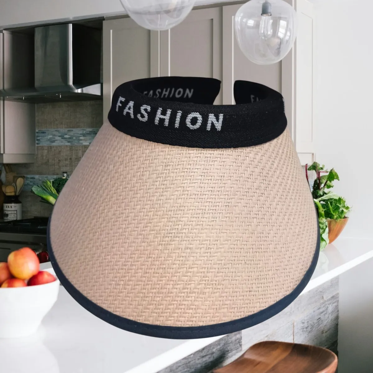 GENERICO - Visera Tipo Vincha FASHION Rosado + Llavero de Regalo