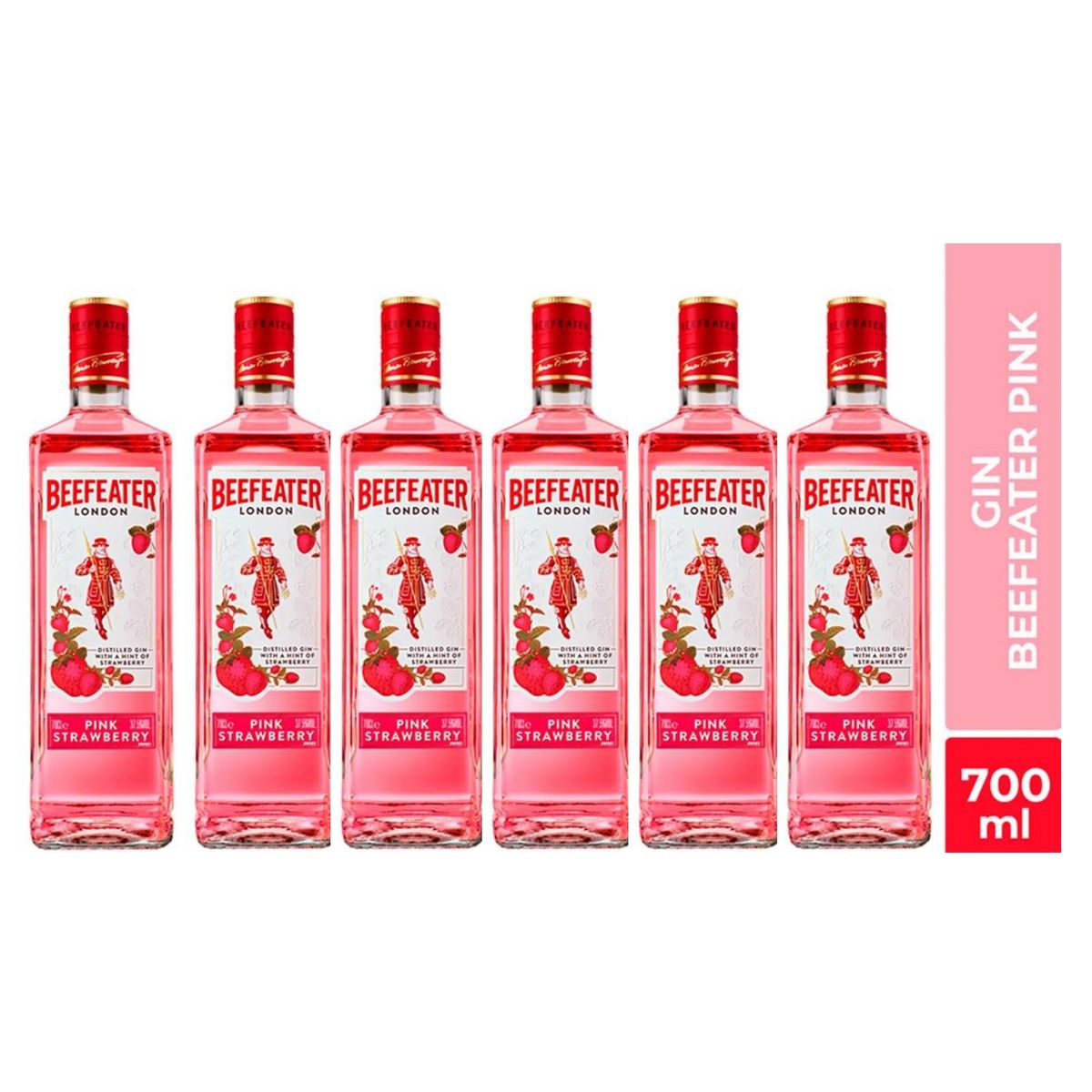 BEEFEATER - Gin BEEFEATER Pink 700ml - 6 UND